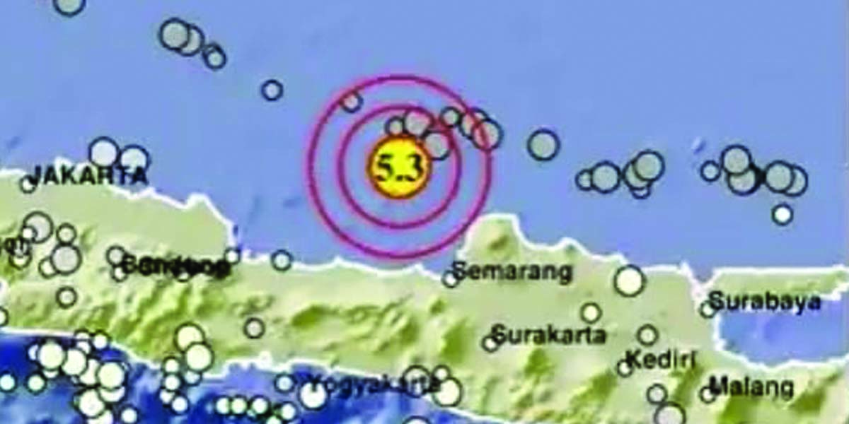 Gempa M5 3 Guncang Jepara Di Jawa Tengah BMKG Tak Berpotensi Tsunami