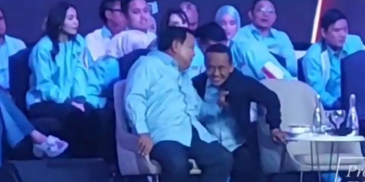 Viral Video Prabowo Tarik Kerah Jaket Bahlil Tkn Itu Fitnah Diambil