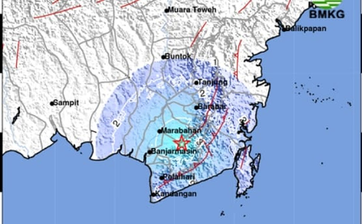 Gempa Dangkal M Guncang Kalimantan Tengah Pagi Ini Indopos Co Id