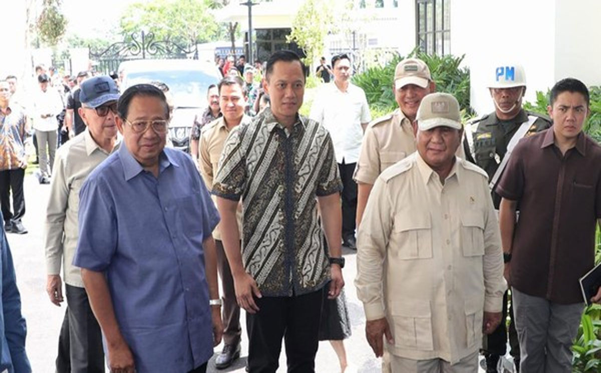 SBY Dan Prabowo Dua Kali Bertemu AHY Beber Isi Pembicaraannya