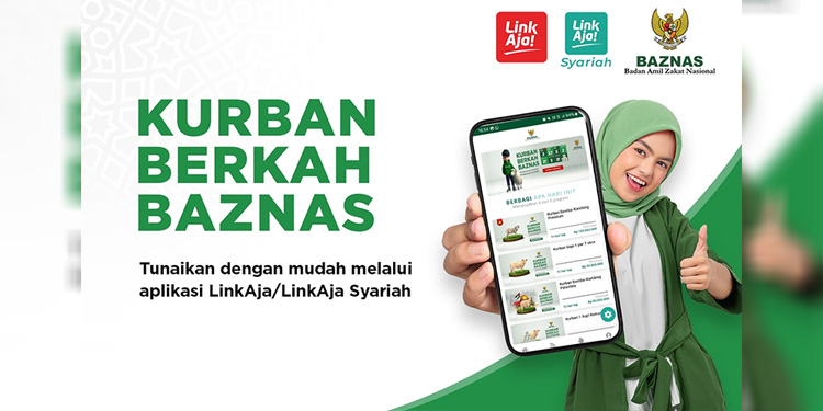 Layanan Kurban Berkah BAZNAS 2024 Hadir Di LinkAja Syariah