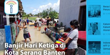 BREAKING NEWS: Banjir Hari Ketiga di Kota Serang Banten - Cover BREAKING NEWS INDOPOS 1 - www.indopos.co.id
