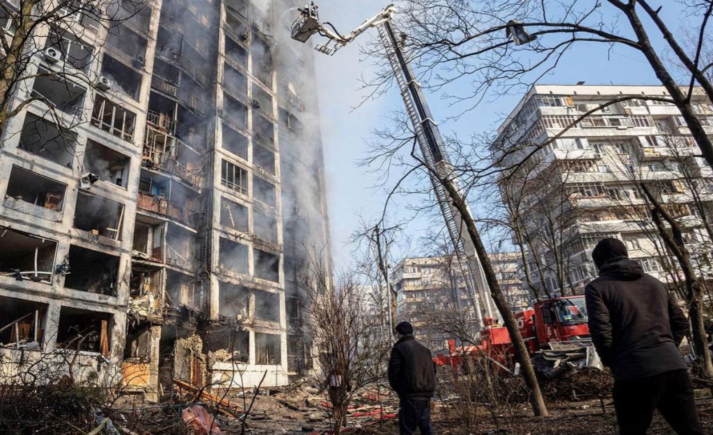 Pemboman Kota Kyiv