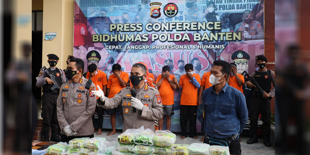 Polda Banten Ungkap Jaringan Sabu-Sabu 23 Kg Di Pandeglang - Www ...