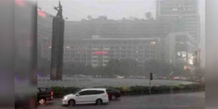 Jakarta hujan Lebat