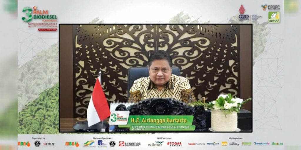 Indonesia Komitmen Gunakan Biofuel untuk Raih Net Zero Emission - menko arilangga - www.indopos.co.id
