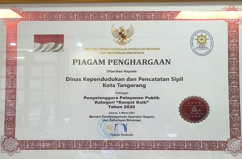 Prestasi Pemerintah Kota Tangerang Tingkat Nasional Tahun 2021 - pelayanan publik 2 - www.indopos.co.id