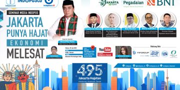 Webinar: Jakarta Punya Hajat Ekonomi Melesat - BACKDROP 3 x 175 meter - www.indopos.co.id