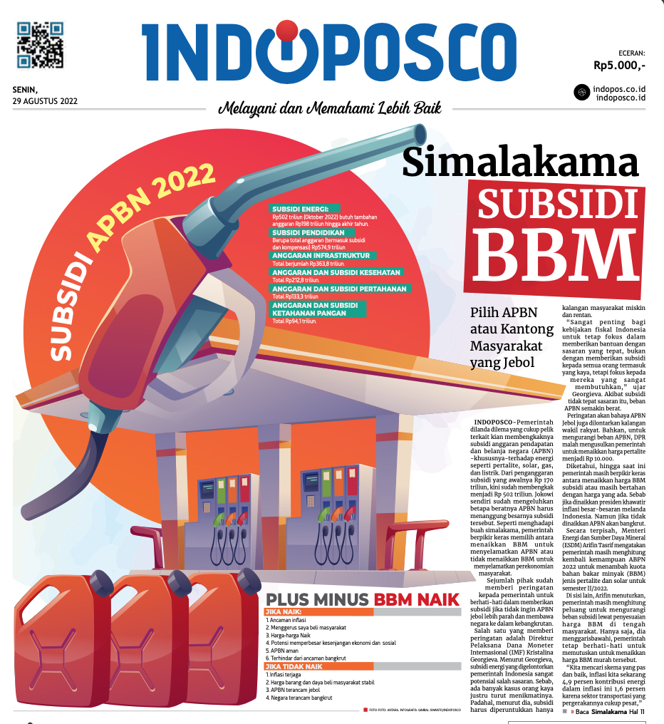 Koran Indoposco Edisi 29 Agustus 2022 Indopos Co Id