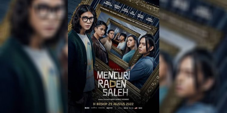 Poster film Mencuri Raden Saleh. Foto: cineplex.com