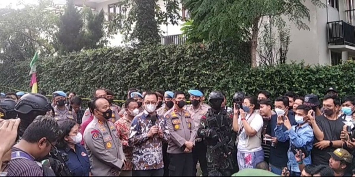 Polri Beberkan 3 Poin Rekomendasi Komnas HAM soal Kasus Pembunuhan Brigadir J - preskon sambo - www.indopos.co.id