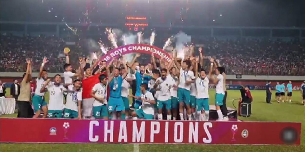 Taklukkan Vietnam, Timnas Indonesia U-16 Juara Piala AFF - u16 juara - www.indopos.co.id