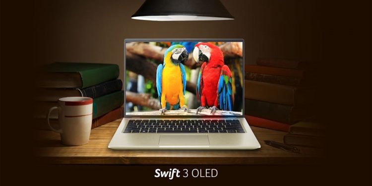 Acer meluncurkan laptop pertama mereka yang menggunakan layar OLED, yakni Swift 3 OLED dan didukung Intel® Core™ Processor Generasi ke-12. Kemampuannya dilengkapi Intel® Iris® Xe Graphics dan sertifikasi Intel® Evo™ untuk laptop ultrathin yang mendukung pengguna dengan mobilitas tinggi. Foto: Dok. Acer