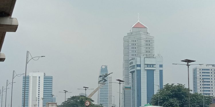 Jakarta berawan (dok INDOPOS.CO.ID)