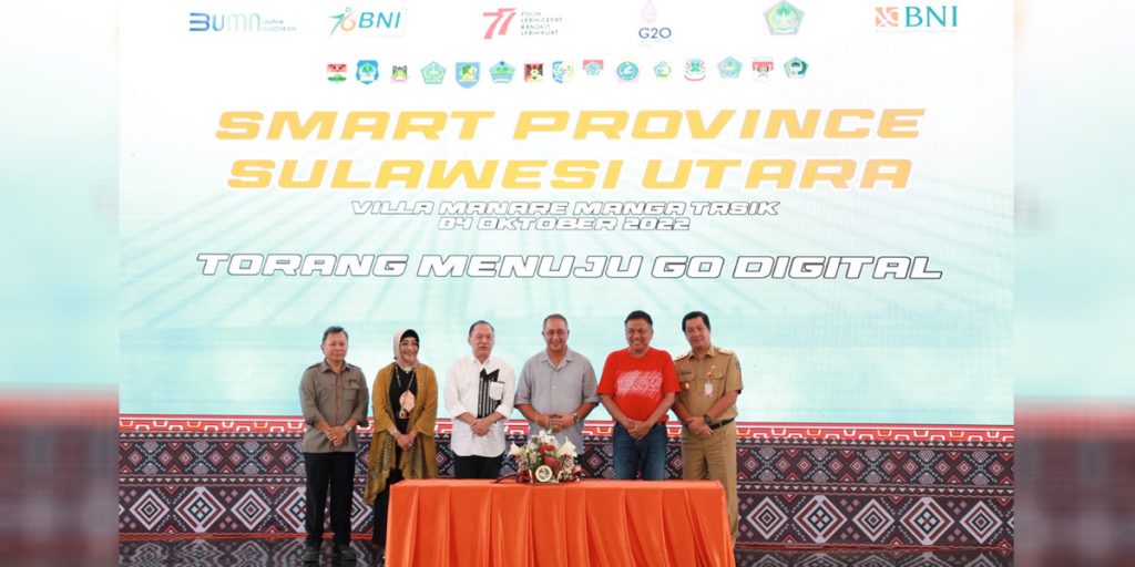 BNI dan BSG Kolaborasi Sinergitas Perluas Ekosistem Smart Province di Sulawesi Utara  - bni 1 - www.indopos.co.id