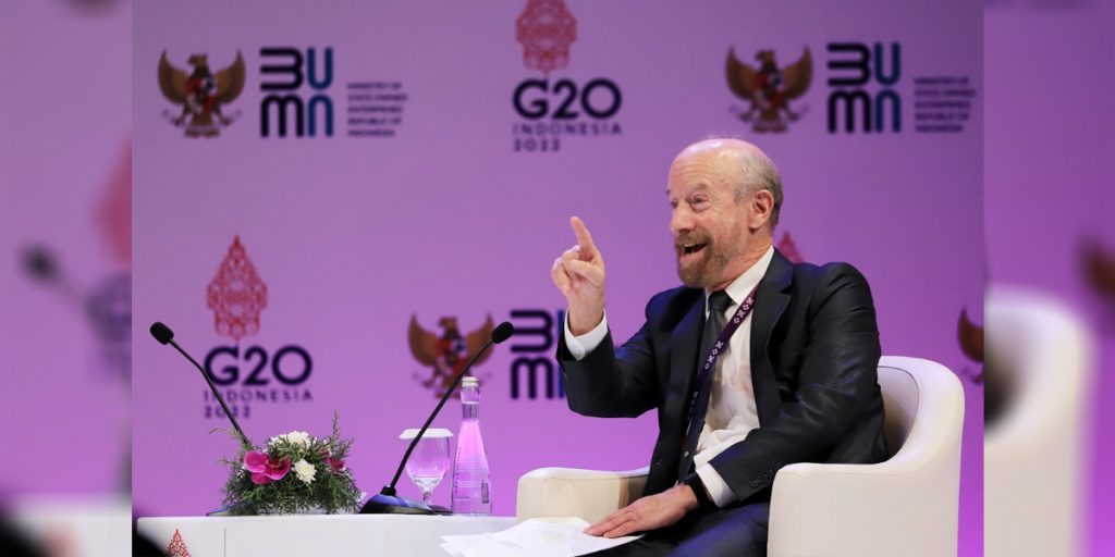 G20 SOE Conference: Professor Harvard Apresiasi Peran BRI Tingkatkan Inklusi Keuangan di Indonesia - jay rosengrd - www.indopos.co.id