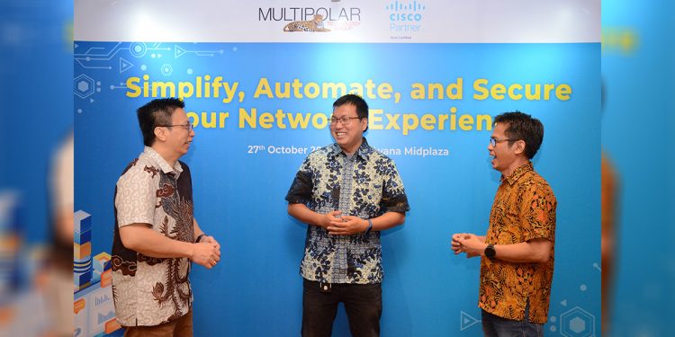 PT Multipolar Technology Tbk (IDX: MLPT) menawarkan solusi Cisco Catalyst Full Stack ke pasar Indonesia. Foto: PT Multipolar Technology Tbk for INDOPOS.CO.ID