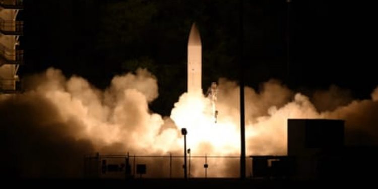 Peluncuran hipersonik C-HBG 19 Maret 2020. (rt.com)