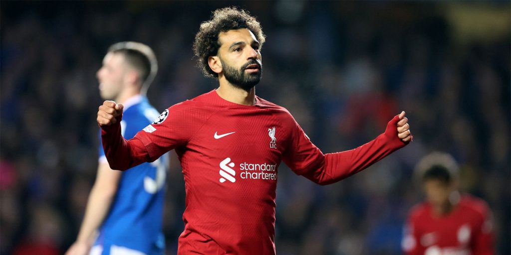 Mohamed Salah Cetak Hattrick Tercepat saat Liverpool Bantai Rangers 7-1 - salah - www.indopos.co.id