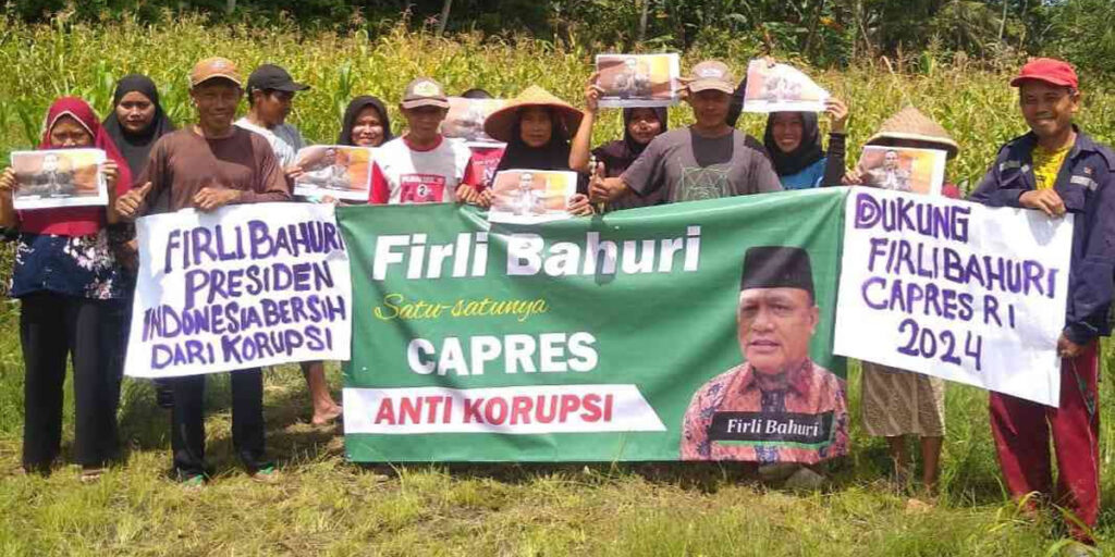 Petani Bone Bolango: Capres Pintar Banyak, Tapi yang Antikorupsi cuma Firli Bahuri - firli capres - www.indopos.co.id