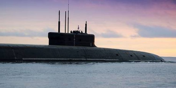 Kapal selam nuklir strategis Rusia, Generalissimo Suvorov. Foto: rt.com
