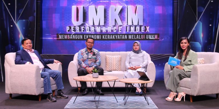 Talk Show UMKM Performance Index, di Studio RRI Jakarta Pusat, Kamis (3/11). Foto: PT PNM for INDOPOS.CO.ID