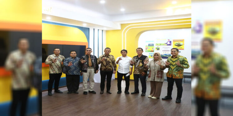 acara pengarahan di Kantor Wilayah BPN Provinsi Kalimantan Timur