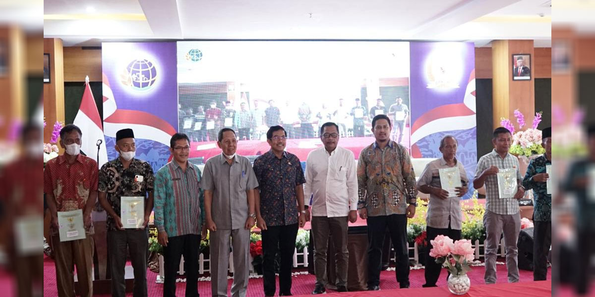 Kementerian ATR/BPN Gencarkan Pendaftaran Tanah Melalui PTSL Dan ...