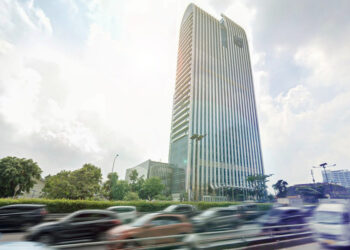Gedung PT Bank Rakyat Indonesia (Persero) Tbk atau BRI di Jakarta. Foto: Humas BRI