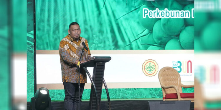 Dirjen Perkebunan, Andi Nur Alam Syah pada Forum Investasi dan Business Matching Komoditas Perkebunan tersebut, Kamis (22/12/2022). Foto: Kementan for INDOPOS.CO.ID