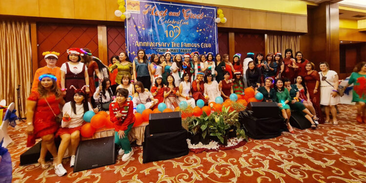 Komunitas The Famous Club (TFC) merayakan usianya yang ke sepuluh tahun pada Selasa malam (27/12) di Best Western Hotel, Mangga Dua, Jakarta.