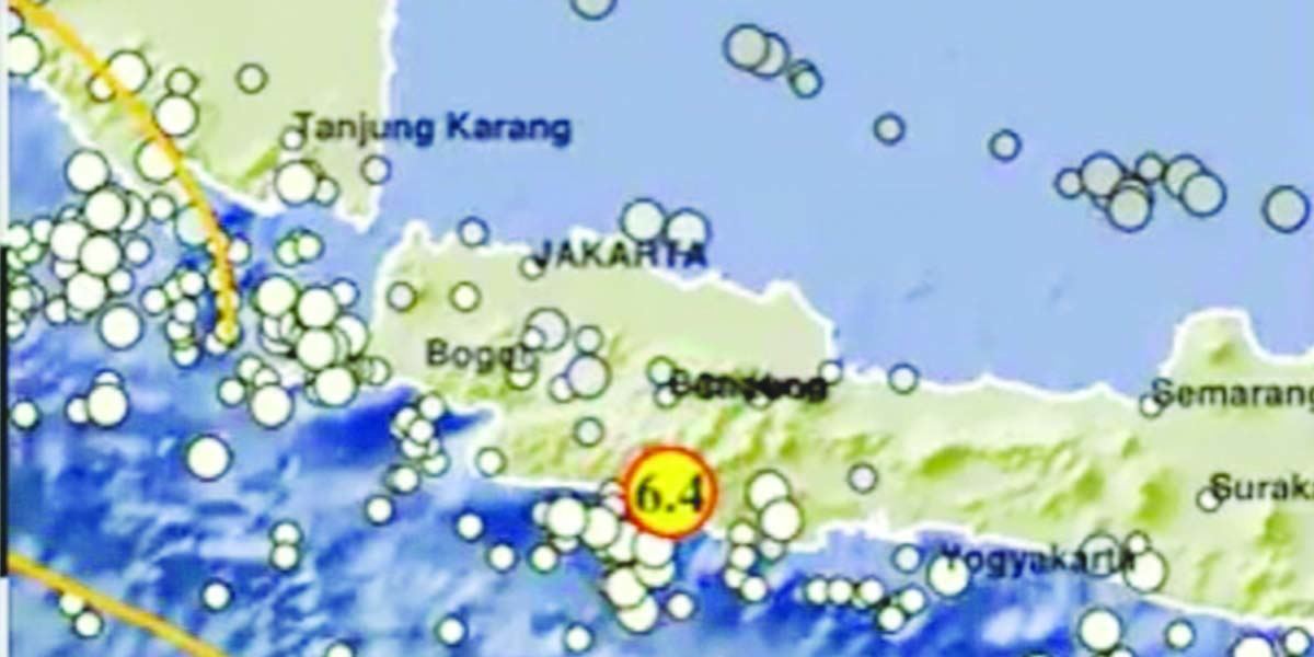 Duh, Gempa Guncang Garut Dengan Magnitudo 6,4 - Www.indopos.co.id