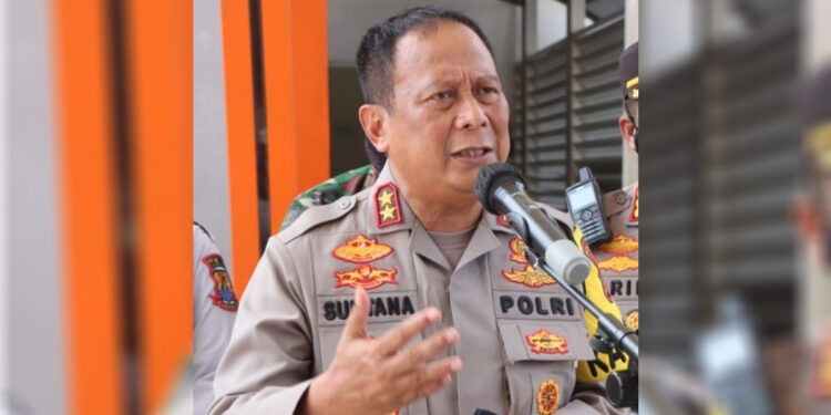 Kepala Kepolisian Daerah Jawa Barat Inspektur Jenderal Polisi Suntana.