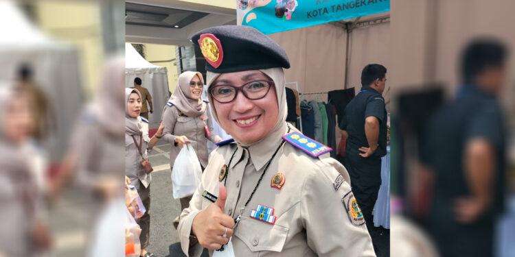 Herlina Ulwiyati, kepala BPN Kabupaten Serang (Yasril/indopos.co.id)