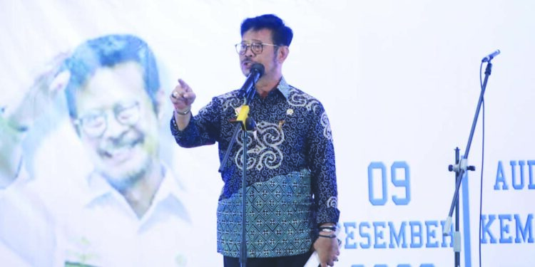 Menteri Pertanian Syahrul Yasin Limpo. Foto: Istimewa