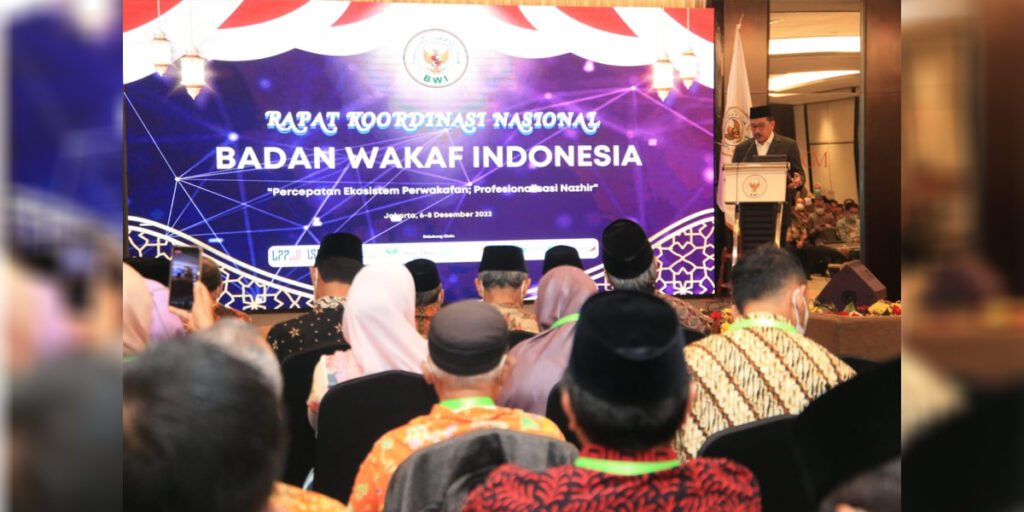 Buka Rakornas BWI, Wamenag Pesan Pentingnya Pemerataan Ekosistem Wakaf ...