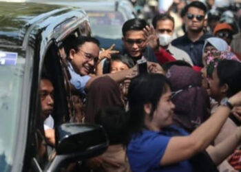 Anies Baswedan saat melalukan safari politik di Kota Makassar. Foto: Instagram/@aniesbaswedan