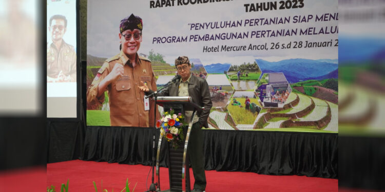 BPPSDMP gelar Rapat Koordinasi Penyuluhan Pertanian Nasional Tahun 2023 di Jakarta. Foto: Dok Kementan