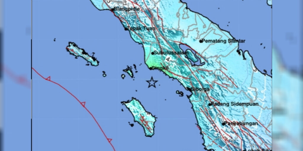 Tak Berpotensi Tsunami, Aceh Singkil hingga Gunung Sitoli Diguncang Gempa M 6.2 - gempa1 - www.indopos.co.id