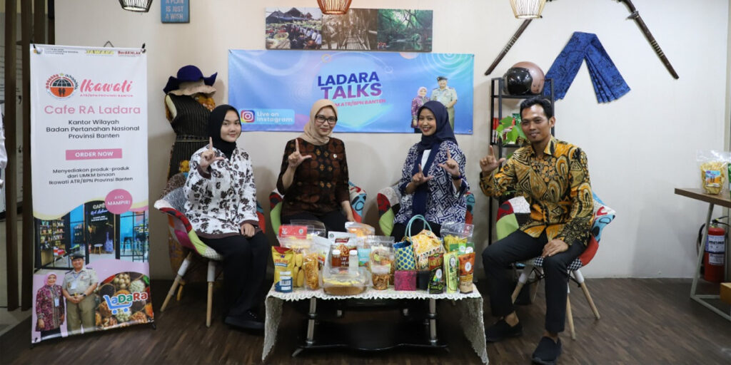 Keren, Produk UMKM Binaan BPN Banten Kini Bisa Diperoleh di Toko Online - ladara talks - www.indopos.co.id