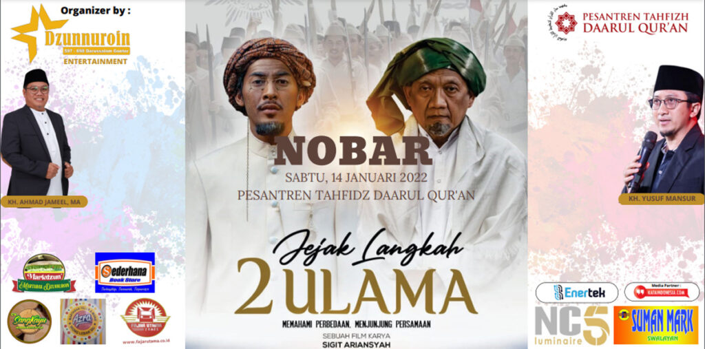 Santri Daarul Qur'an Akan Nobar Film sejarah Berdirinya NU dan Muhammadiyah - nobar ulama - www.indopos.co.id