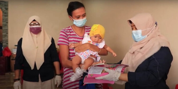 Posyandu menjadi fasilitas promotif preventif bagi kesehatan ibu dan anak. (Dok Kemenkes)