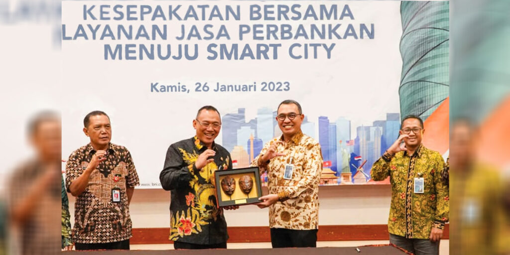 BNI dan Pemkot Cilegon Kerja Sama Layanan Perbankan dan Program Smart City - smart city - www.indopos.co.id