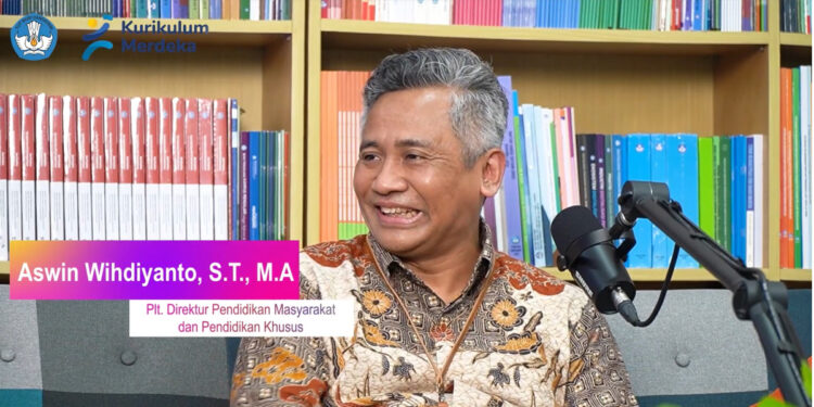 Plt Direktur Dikmas dan Diksus, Kemdikbudristek Aswin Wihdiyanto. Foto: Kemdikbudristek for INDOPOS.CO.ID