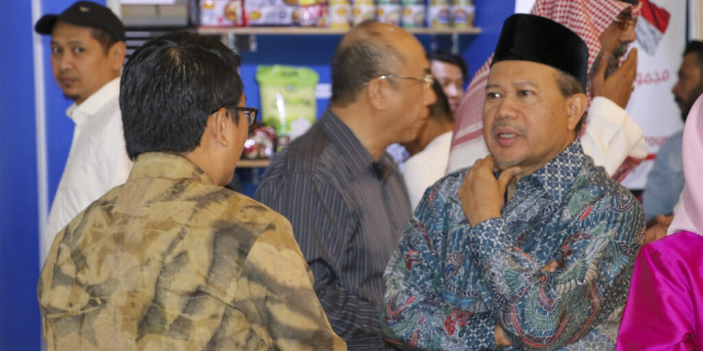 Targetkan 30 Persen, Pemerintah: Konsumsi Jamaah Haji Indonesian Baru 10 Persen - IHE 2023 - www.indopos.co.id