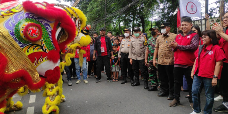 Perayaan Cap Go Meh Nusantara 2023 di kawasan Taman Sari, Jakarta Barat. Foto: Ist