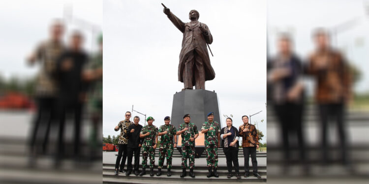 Monumen Jenderal Soedirman di area CBD PIK 2. Foto: Istimewa
