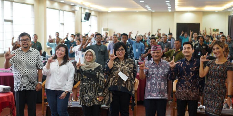 Acara Biannual Tourism Forum (BTF) yang diselenggarakan Kementerian Pariwisata dan Ekonomi Kreatif/Badan Pariwisata dan Ekonomi Kreatif, 2-4 Maret 2023 di Labuan Bajo, Kabupaten Manggarai Barat, Provinsi Nusa Tenggara Timur. Foto: Kemenparekraf/Baparekraf