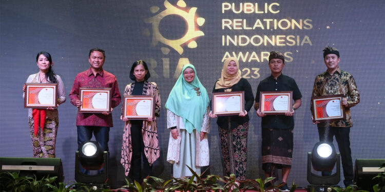 PT Bank Rakyat Indonesia (Persero) Tbk atau BRI kembali mendapatkan prestasi, kali ini dengan memboyong penghargaan di bidang komunikasi pada ajang PR Indonesia Awards (PRIA) 2023. Foto: Humas BRI