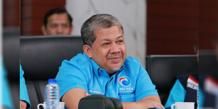 Wakil Ketua Umum Partai Gelombang Rakyat (Gelora) Indonesia Fahri Hamzah. Foto : Ist